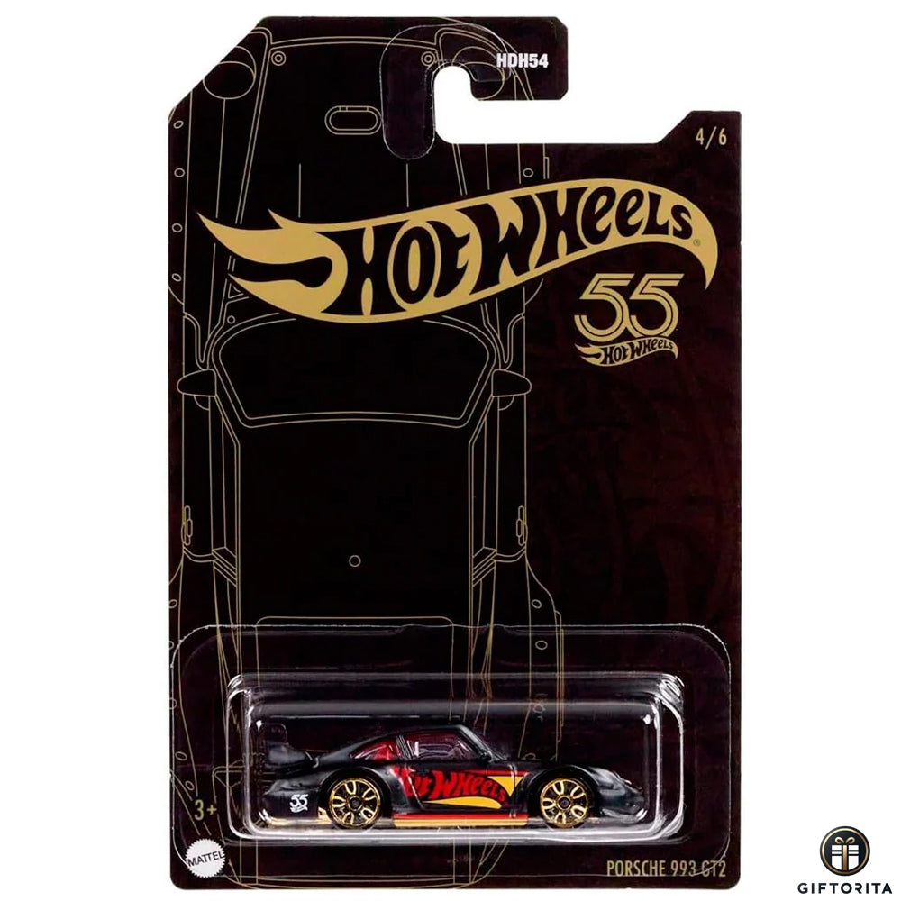 Hot Wheels Regular Porsche - Porsche 993 GT2 - Black