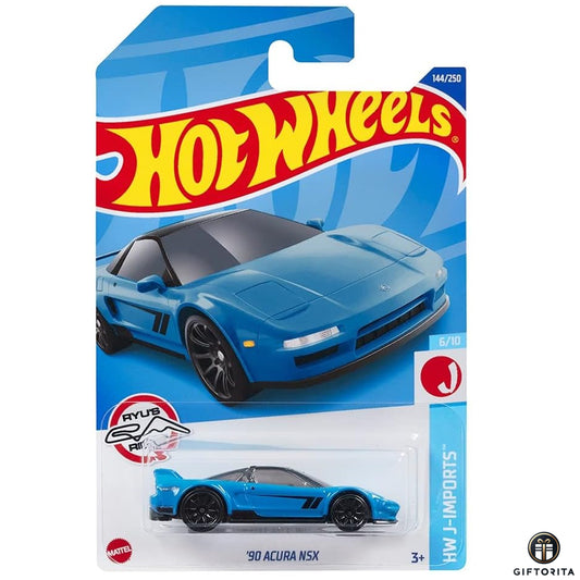 Hot Wheels Regular - 90 Acura NSX - 6/10 &144/250 - Blue