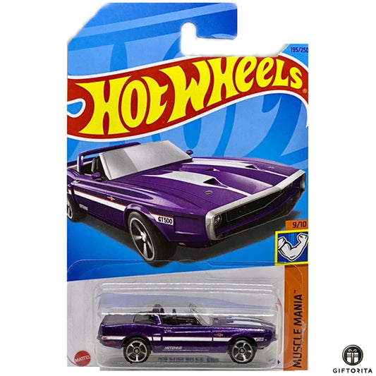 Hot Wheels Regular Corvette -  69 Shelby GT-500 -  9/10 & 195/250 - Purple