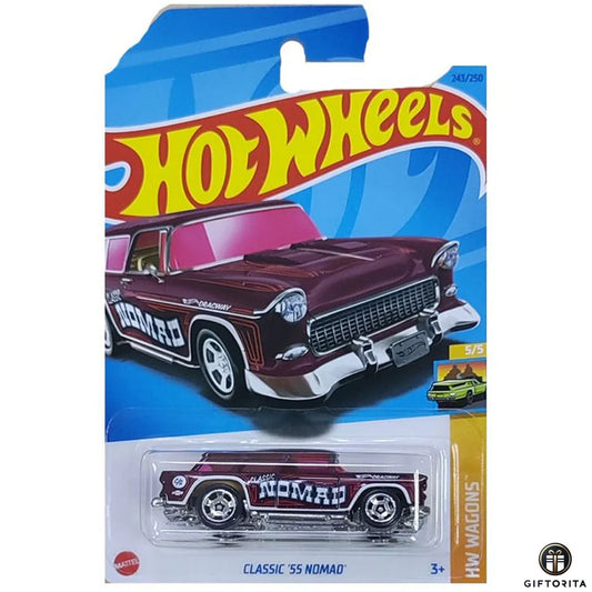 Hot Wheels Regular *AVRG - Classic SS Nomad - 5/5 & 243/250 - Maroon