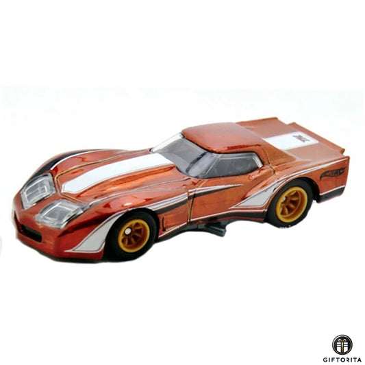 Hot Wheels Super Treasure Hunt (P00423) – Corvette Greenwood – Orange – ( CARD NOT AVAILABLE )