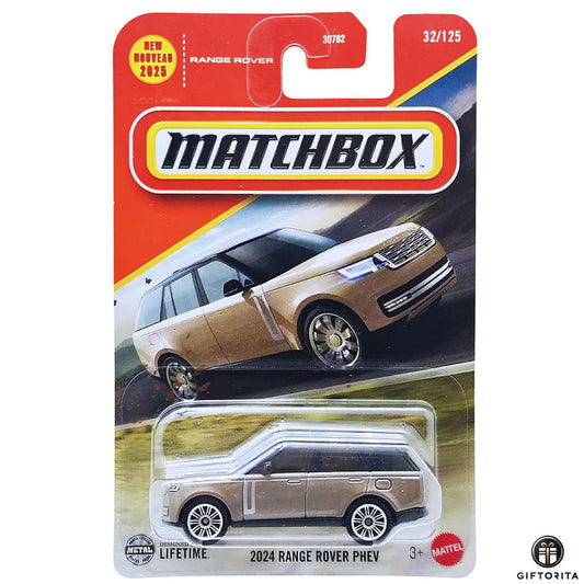 Matchbox Regular Card 2 (P00015) - 2024 Range Rover PHEV - 32/125 - Gold