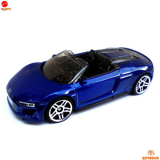 Hot Wheels Regular (LOOSE) P01211 – 2019 Audi R8 Spyder – Blue (CARD NOT AVAILABLE)