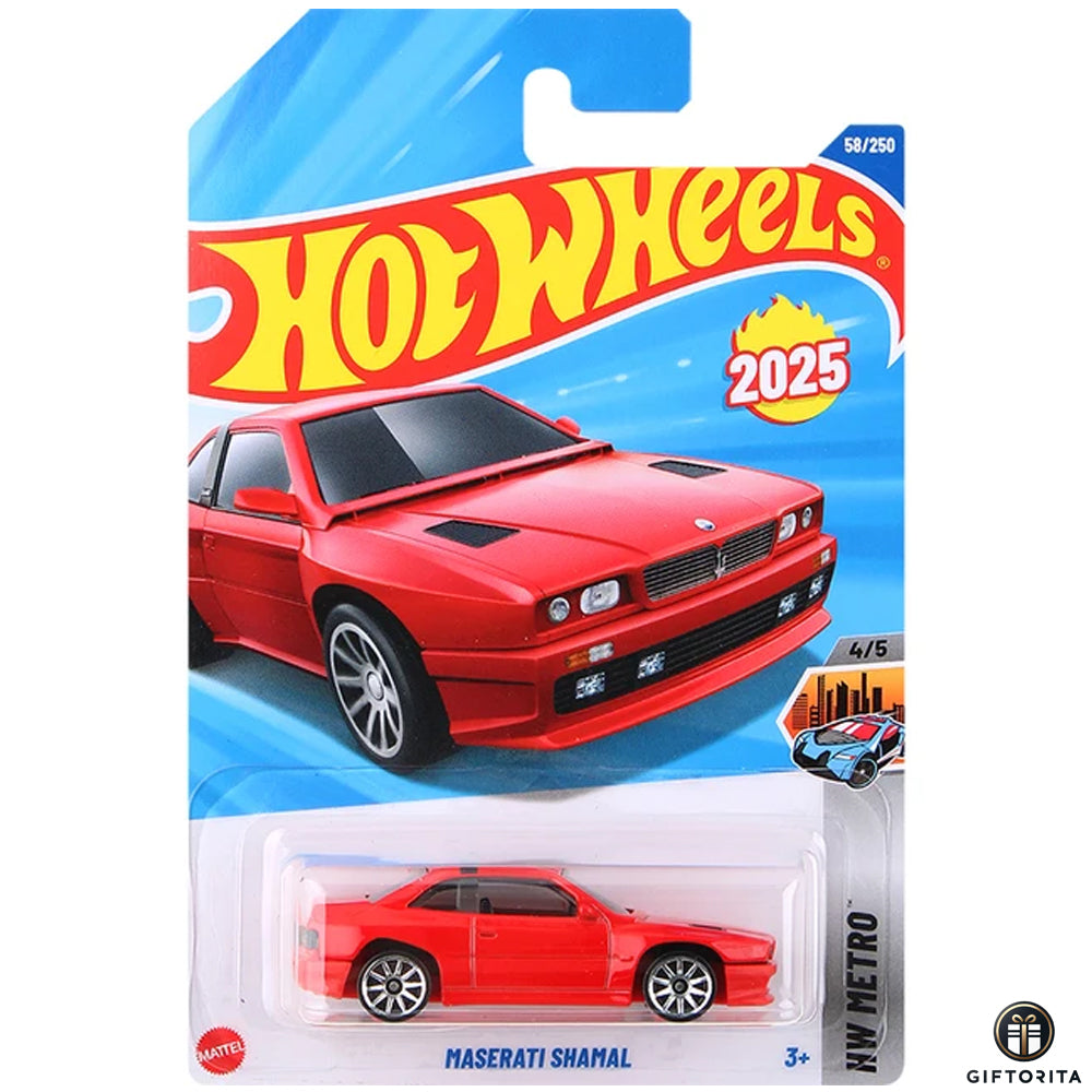 Hot Wheels Regular - Maserati Shamla - 4/5 & 58/250 - Red