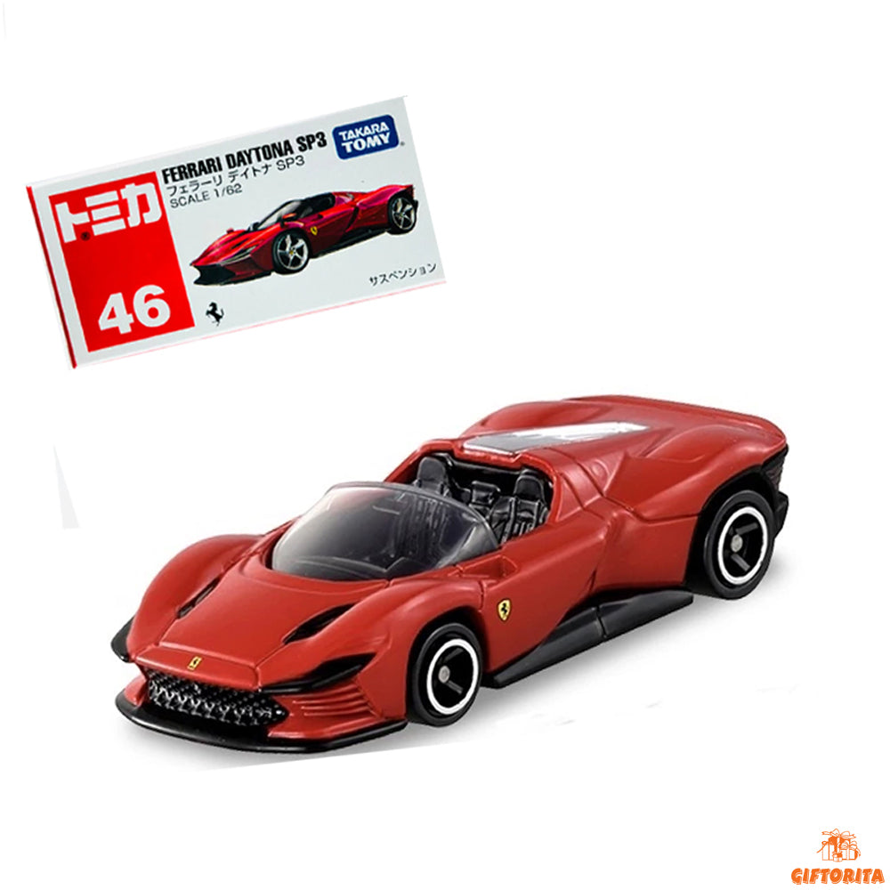 Tomica Regular 1:62 Die Cast # 46 – Ferrari Daytona SP3