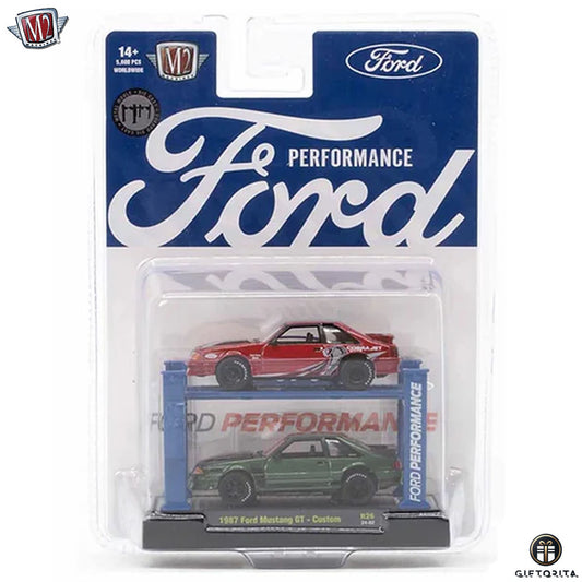 M2 Machines 1:64 Die Cast (P00074) – Ford Performance – 1987 Ford Mustang GT-Custom