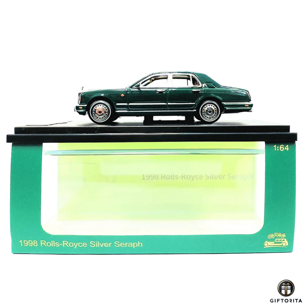 GFCC 1:64 Die Cast (P00090) – 1998 Rolls Royce Silver Seraph (GREEN)