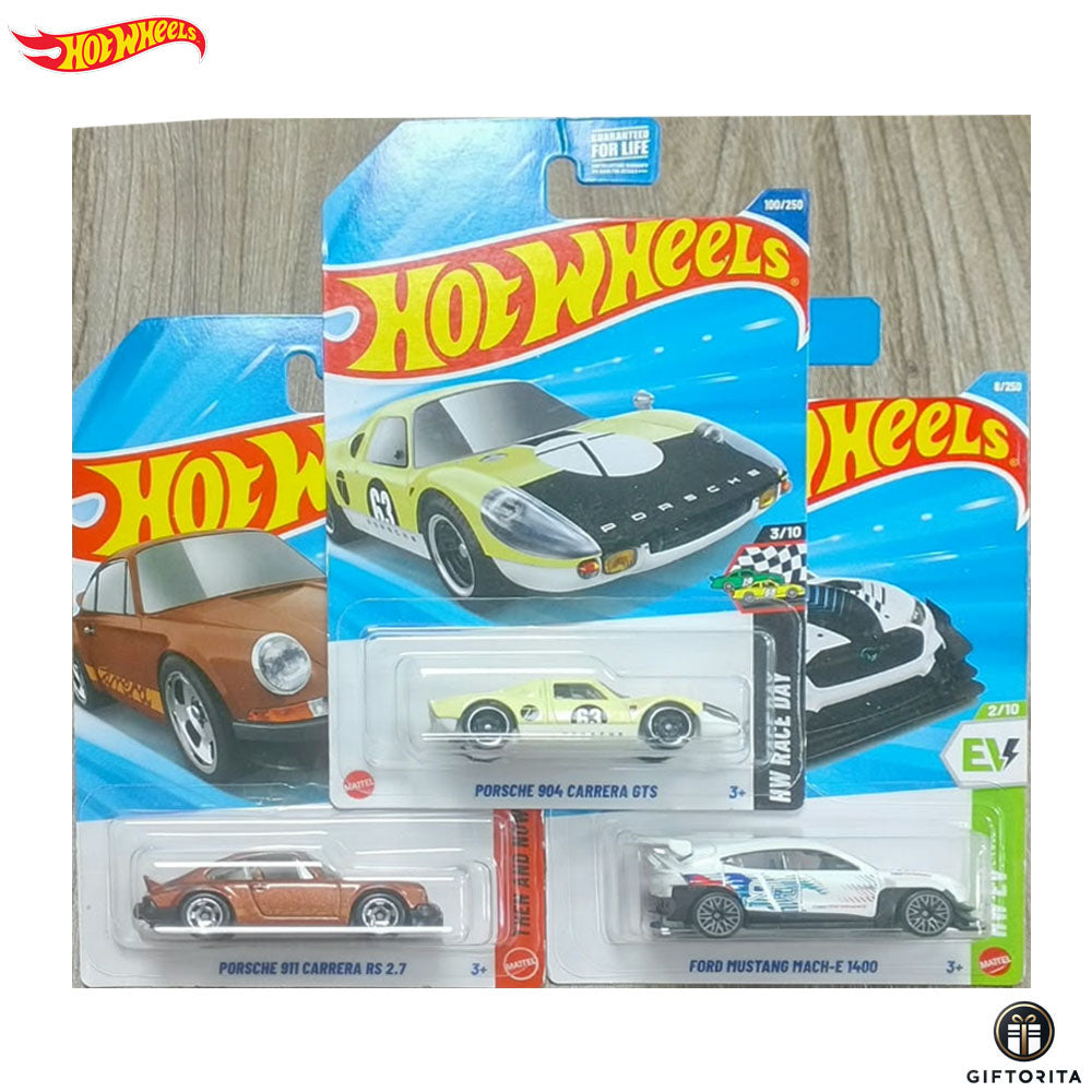 Daily Deals - 1 : Hot Wheels Mainline Short Card Set of 3 Car
