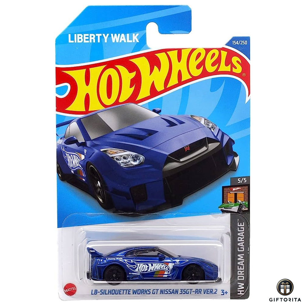 Hot Wheels Regular Nissan - LB-Silhouette Works GT Nissan 35GT-RR VER.2 - 5/5 & 154/250 - Blue
