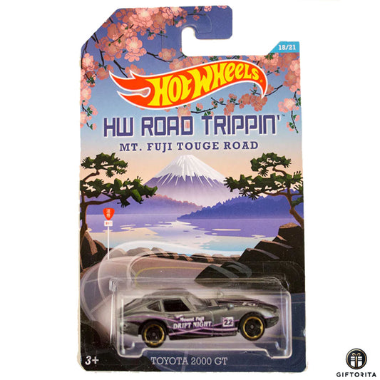 Hot Wheels Regular - HW ROAD TRIPPIN # Toyota 2000 GT - 18/21 - Gray
