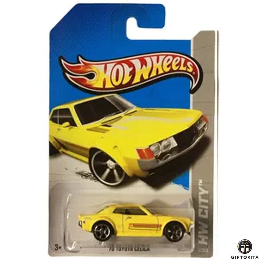 Hot Wheels Regular - 70 Toyota Celica - 1/250 - Yellow