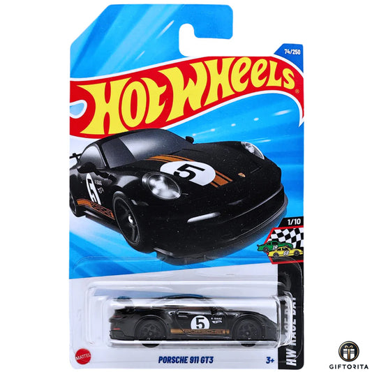 Hot Wheels Regular - Porsche 911 GT3 - 1/10 & 74/250