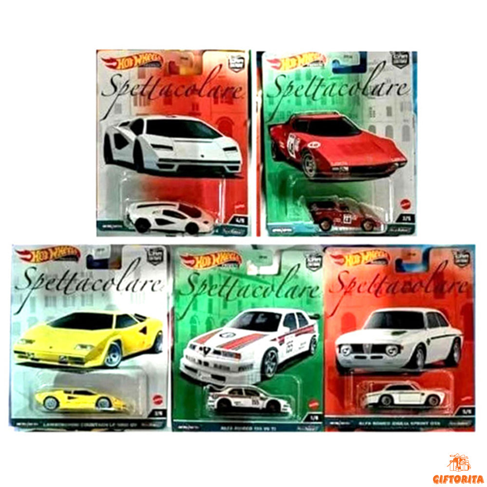 Hot Wheels Premium (P01177) – Car Culture Spettacolare Set of 5 Car