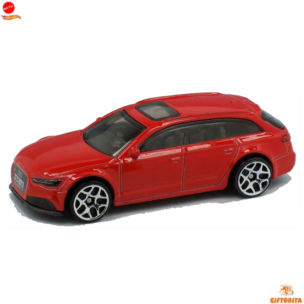 Hot Wheels Regular (LOOSE) P01211 – 17 Audi RS 6 Avant – 5/10 & 271/365 – Red (CARD AVAILABLE)