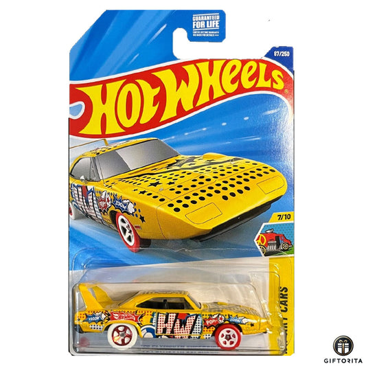 Hot Wheels Regular - 70 Plymouth Superbird -7/10 &  87/250 - Yellow