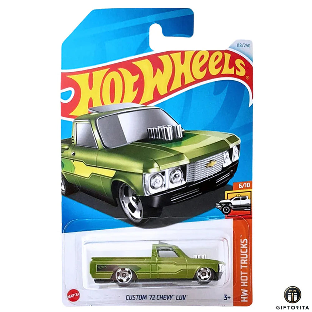 Hot Wheels Regular – Custom 72 Chevy LUV – 6/10 & 118/250 – Light Green