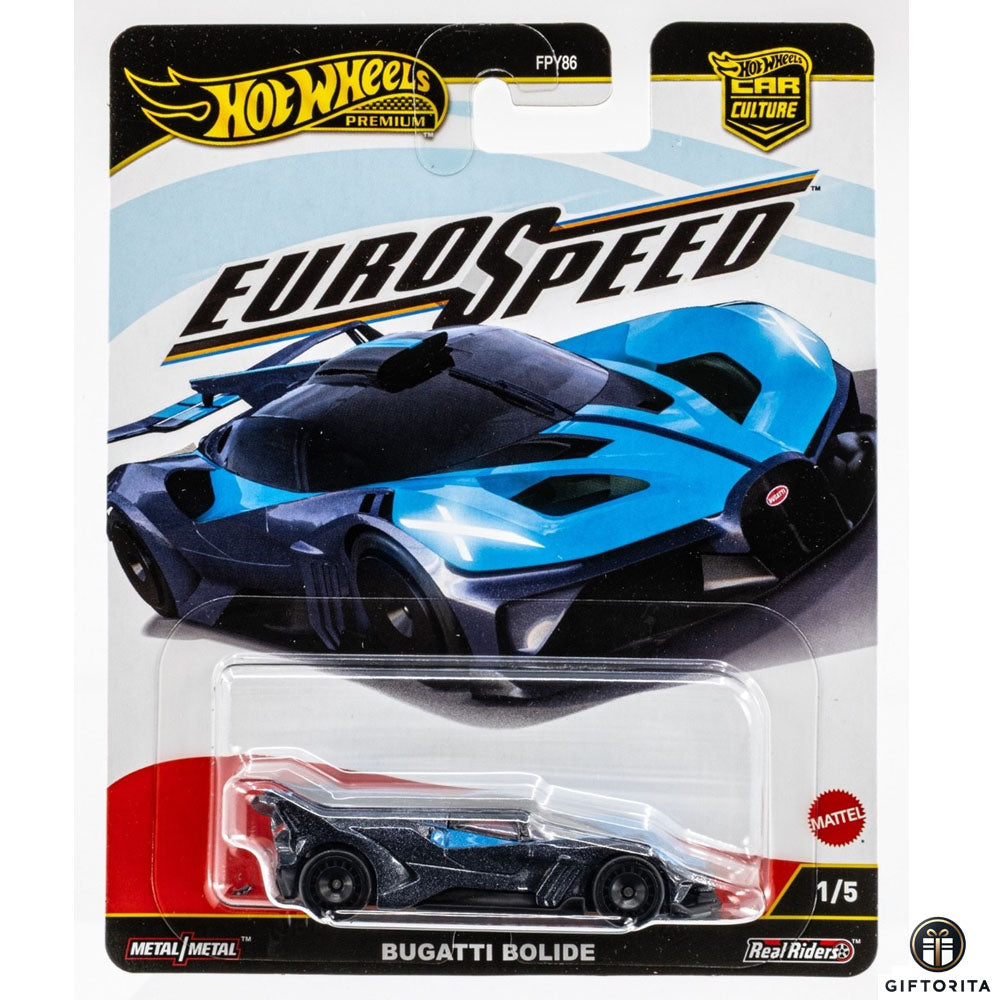Hot Wheels Premium Single – Car Culture - Bugatti Bolide - 1/5