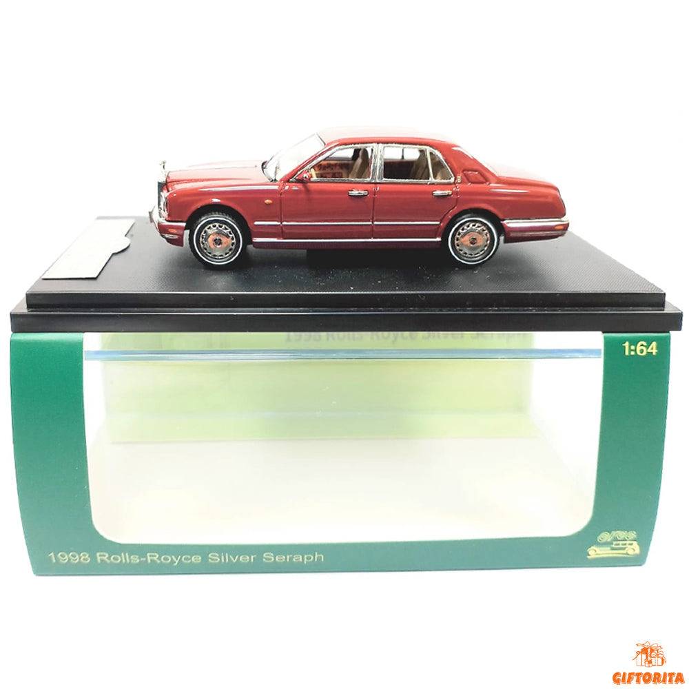 GFCC 1:64 Die Cast (P00090) – 1998 Rolls Royce Silver Seraph (RED)