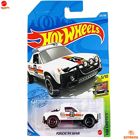 Hot Wheels Regular Porsche  – Porsche 914 Safari –  5/10 – 223/250  – White