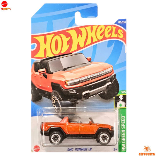 Hot Wheels Regular GMC – GMC Hummer EV – 3/5 & 130/250 – Orange