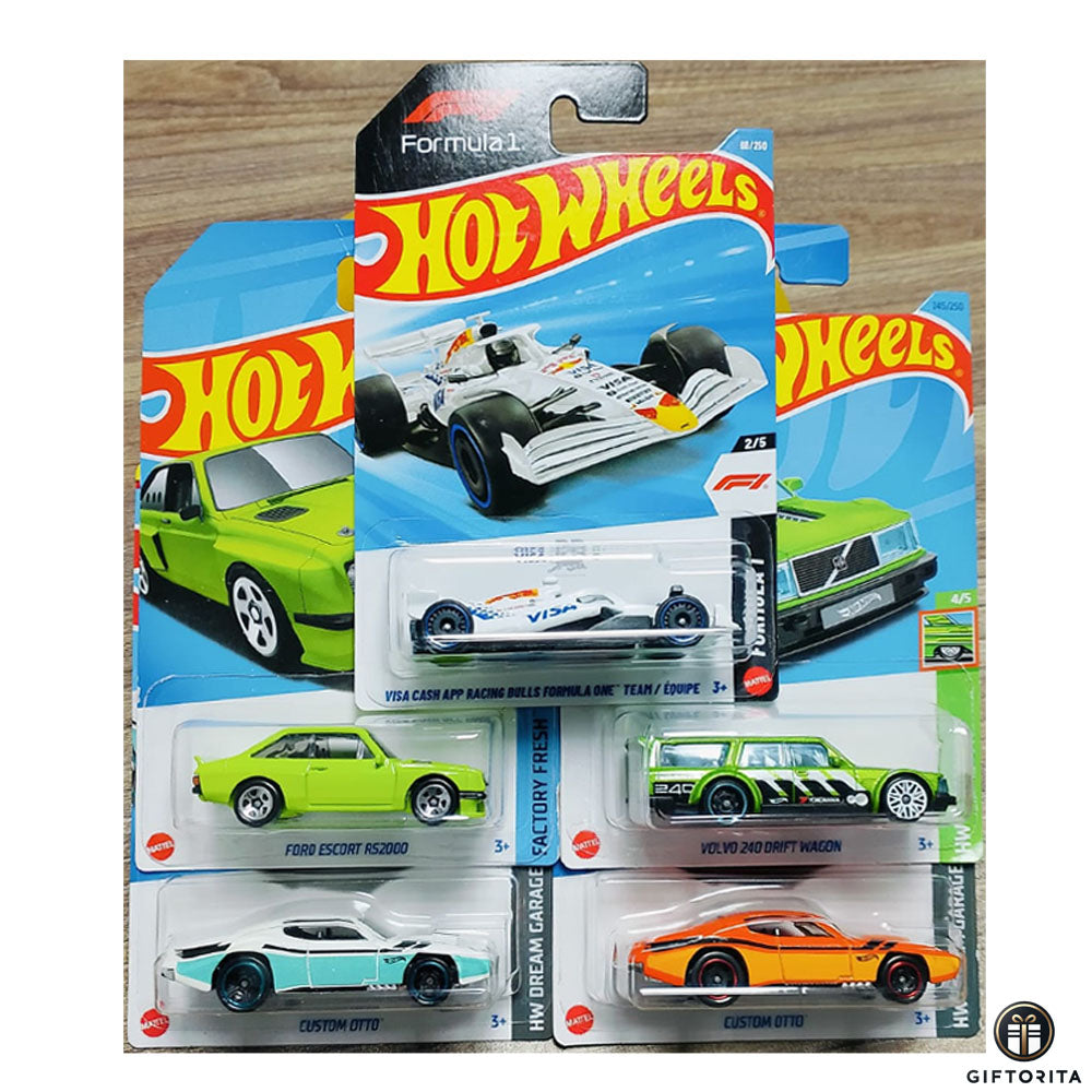 Hot Wheels Regular Set OF 5 Cars # 21