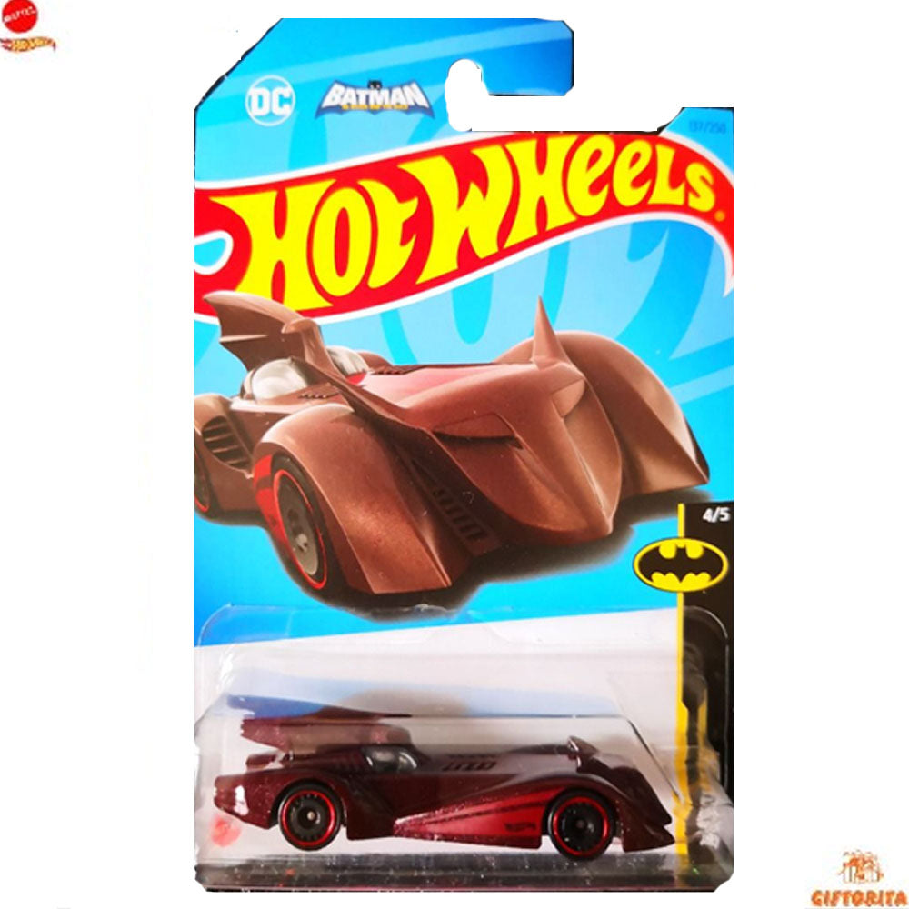 Hot Wheels Regular Batmobile 1 – Batmobile – 4/5 & 137/250 -Maroon