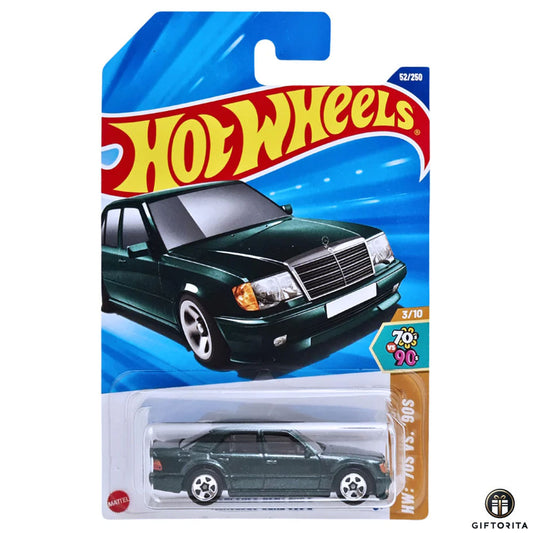 Hot Wheels Regular - Mercedes Benz 500 E - 3/10 & 52/250 - Green