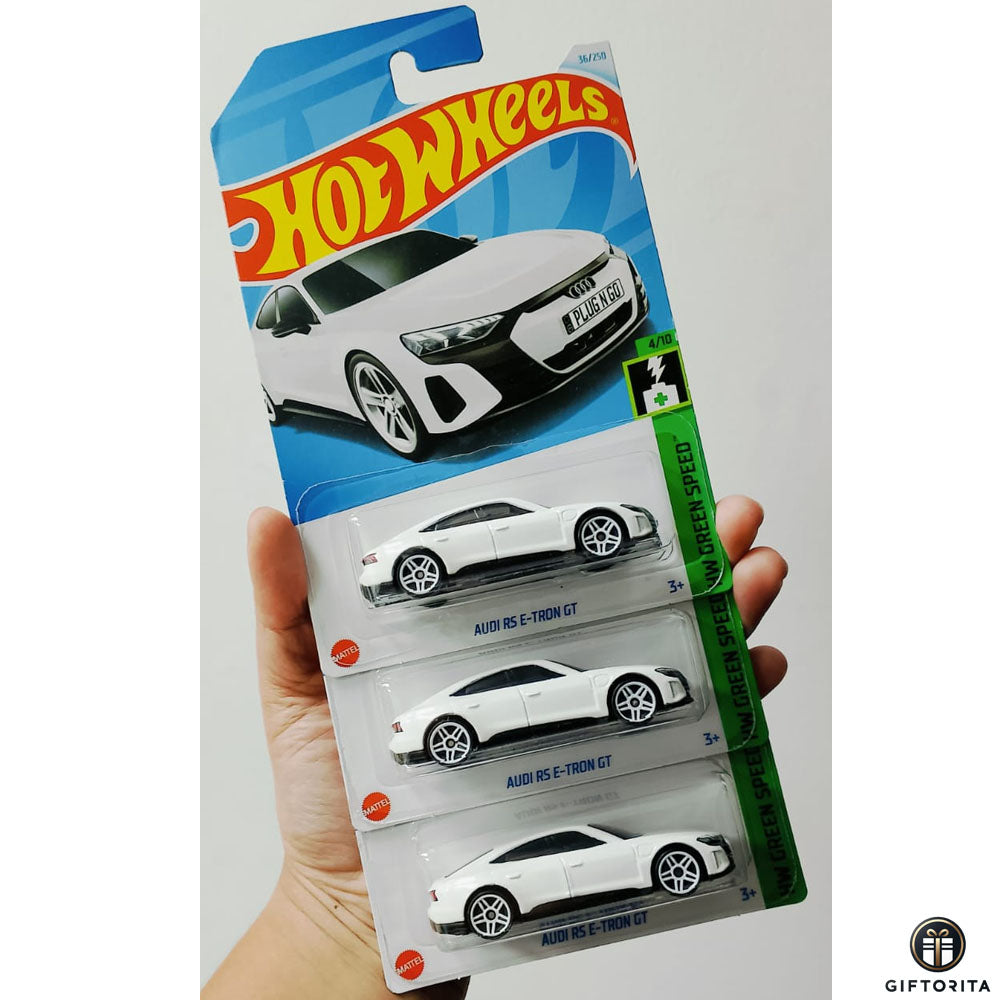 Hot Wheels Regular Set of 3 Car # 21 - AUDI RS E-TRON GT