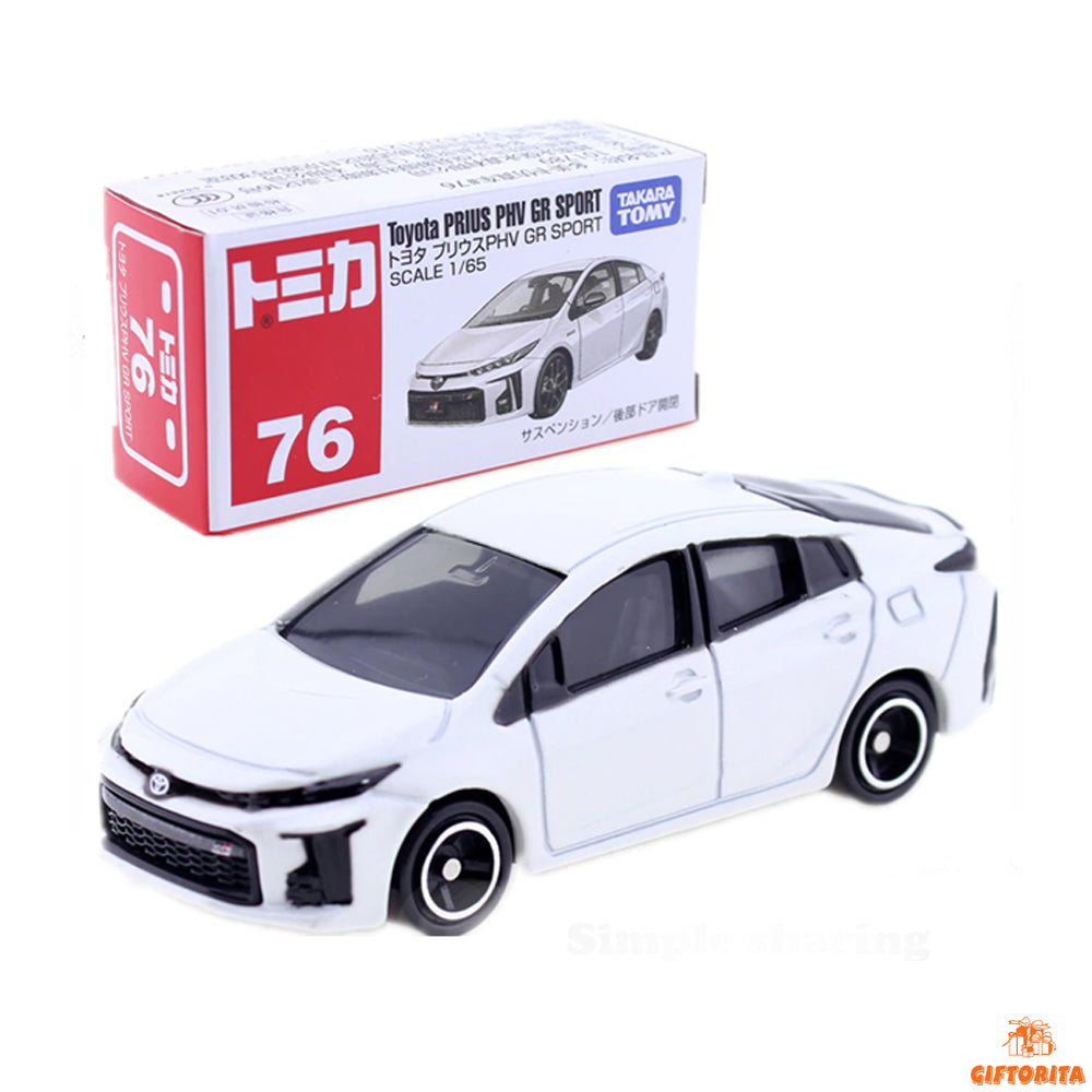 Tomica Regular 76 – Toyota Prius Phv Gr Sport – White