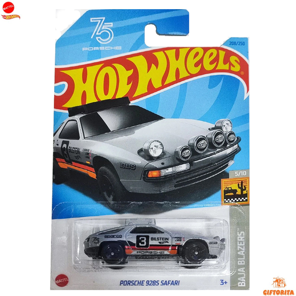 Hot Wheels Regular Porsche  – Porsche 9285 Safari – 5/10 & 208/250 – Silver