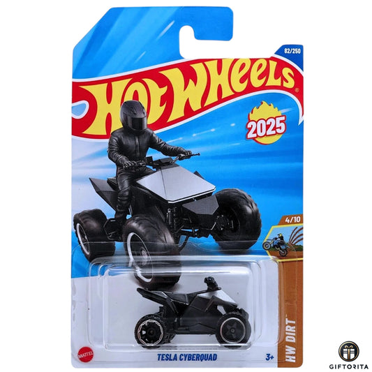 Hot Wheels Regular - Tesla Cyberquad - 4/10 & 82/250
