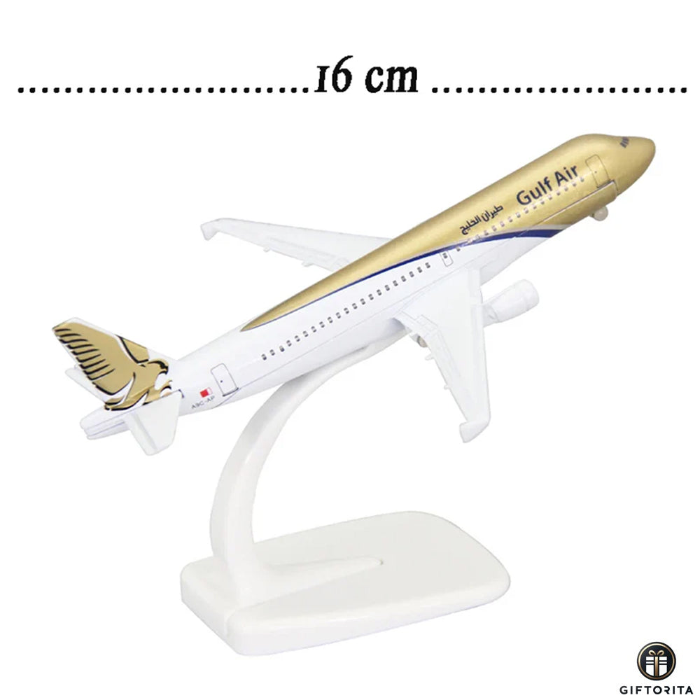 Plane (P01123) - Die Cast # B-16cm – Gulf Air