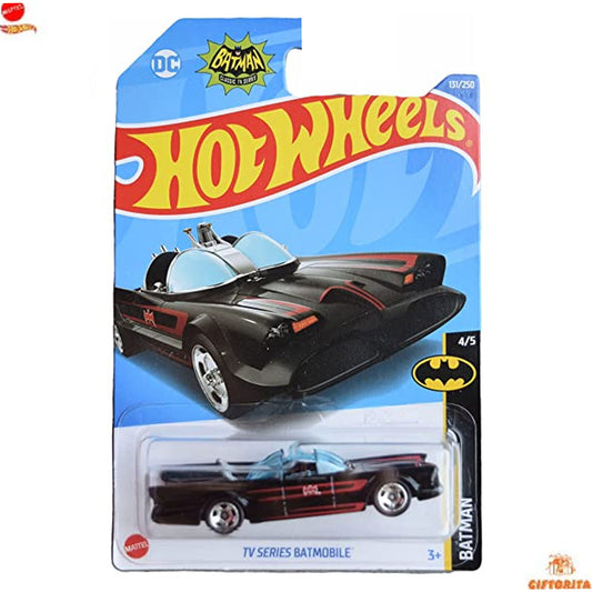 Hot Wheels Regular Batmobile 1 – TV Series Batmobile – 4/5 & 131/250 – Black