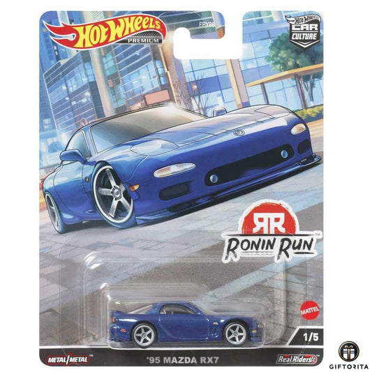 Hot Wheels Premium Single – Car Culture - 95 mazda RX7 - 1/5
