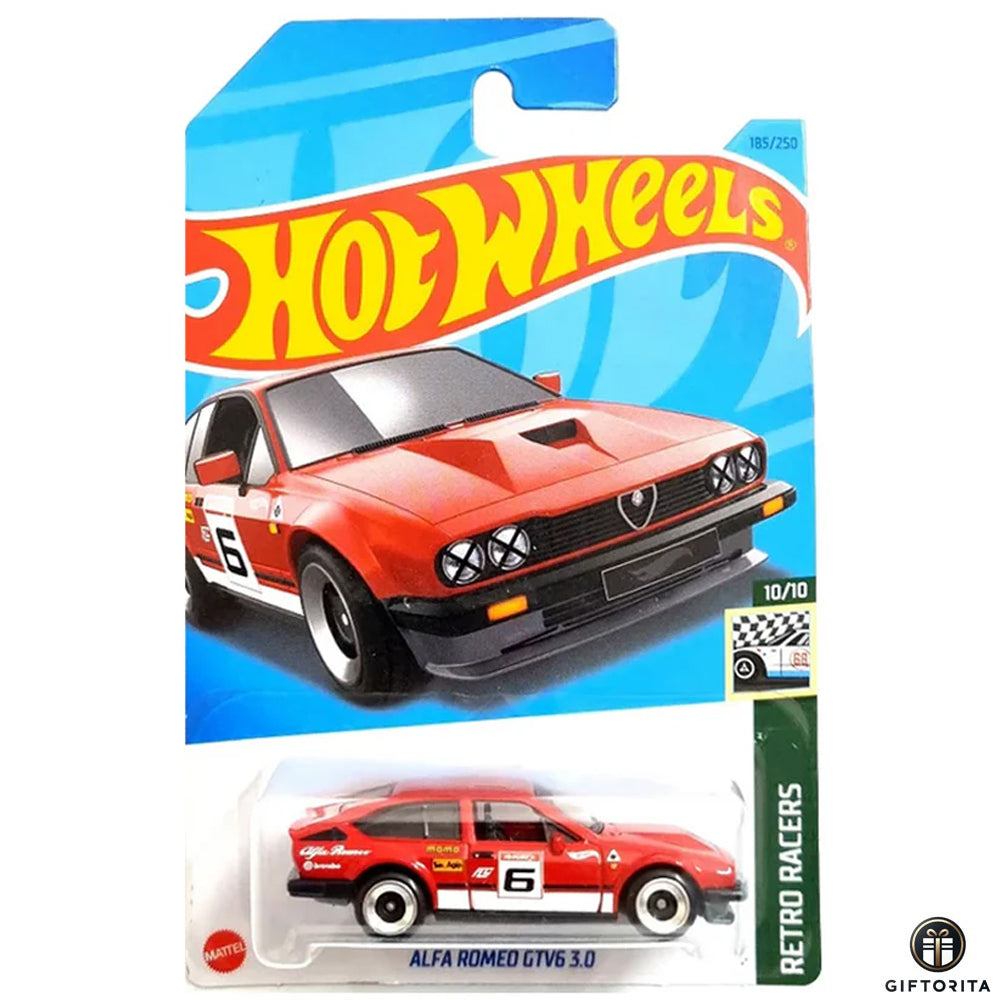 Hot Wheels Regular Alfa Romeo – Alfa Romeo GTV6 3.0 – 10/10 & 185/250 – Red