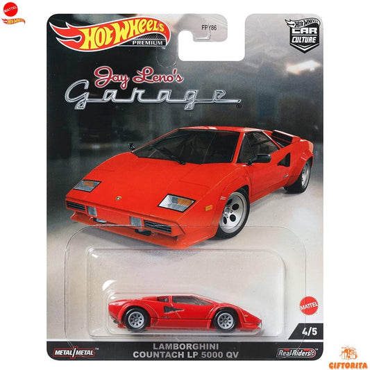 Hot Wheels Premium Single 4 – Lamborghini Countach LP 5000 QV – 4/5 - Red