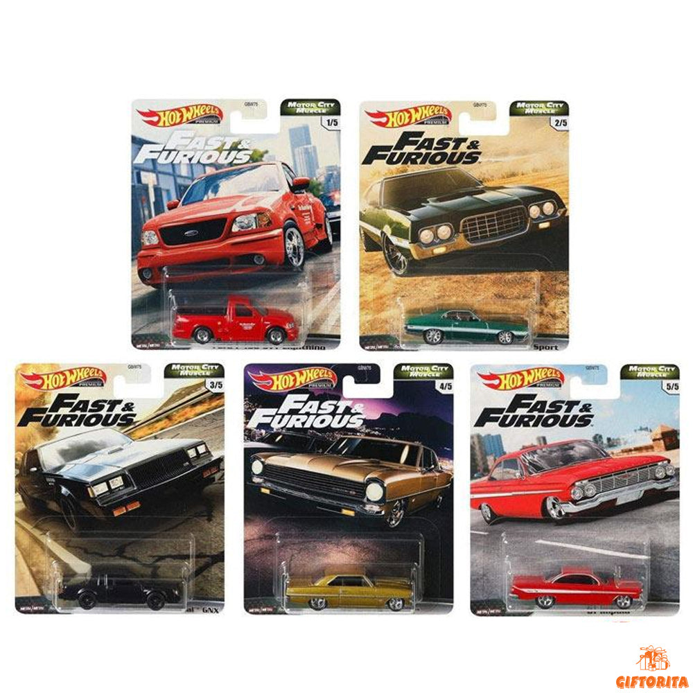 Hot Wheels Premium (P01180) – 2020 Fast & Furious Motor City Muscle