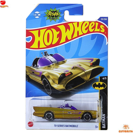 Hot Wheels Regular Batmobile 1 - TV Series Batmobile – 4/5 & 131/250 – Golden