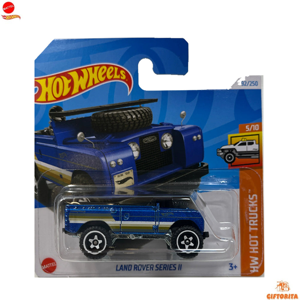 Hot Wheels Regular Short Card – Land Rover Series II – 5/10 & 92/250