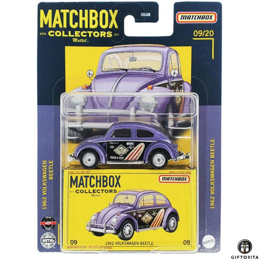 Matchbox Premium Superfast P00017 – 1962 Volkswagen Beetle – 09/20 – Purple