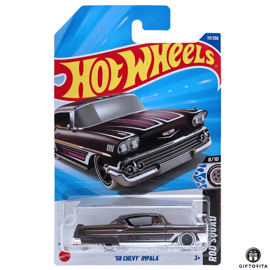 Hot Wheels Regular - 58 Chevy Impala - 8/10 & 111/250