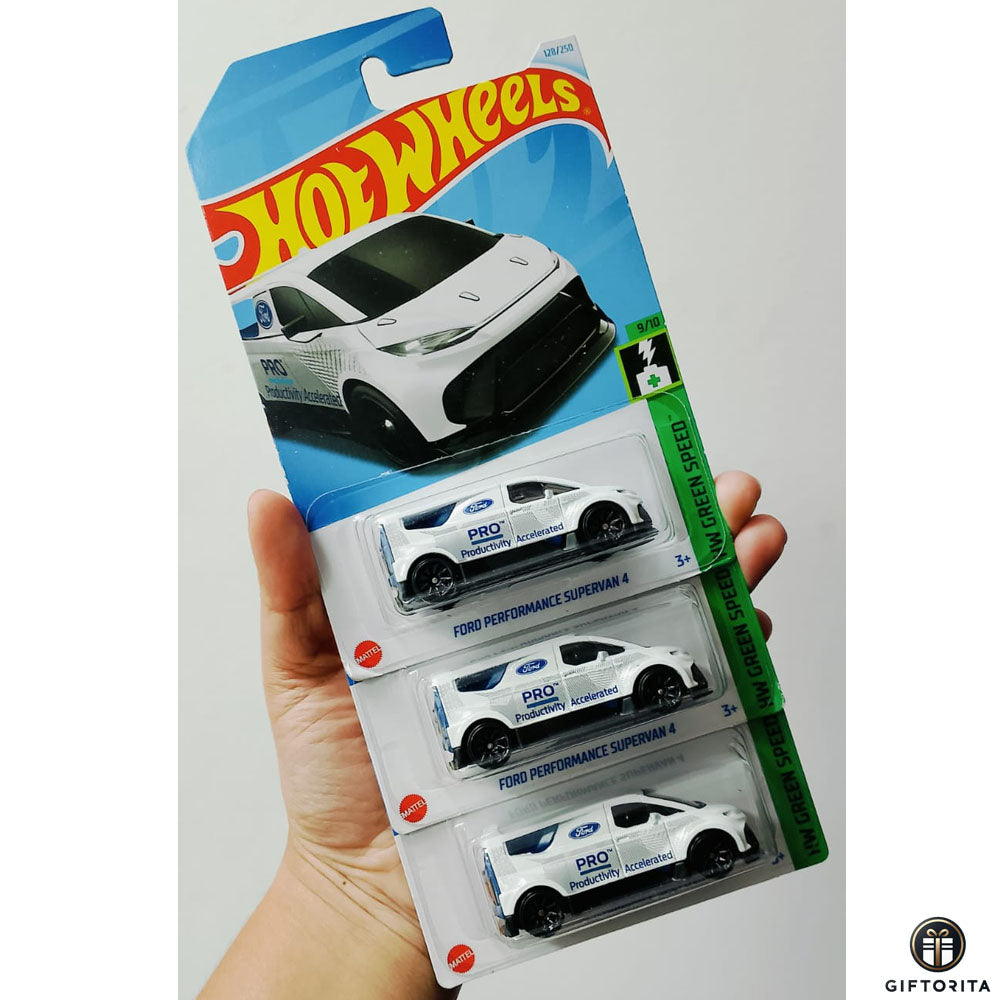 Hot Wheels Regular Set of 3 Car # 24 - Ford Performance Supervan 4