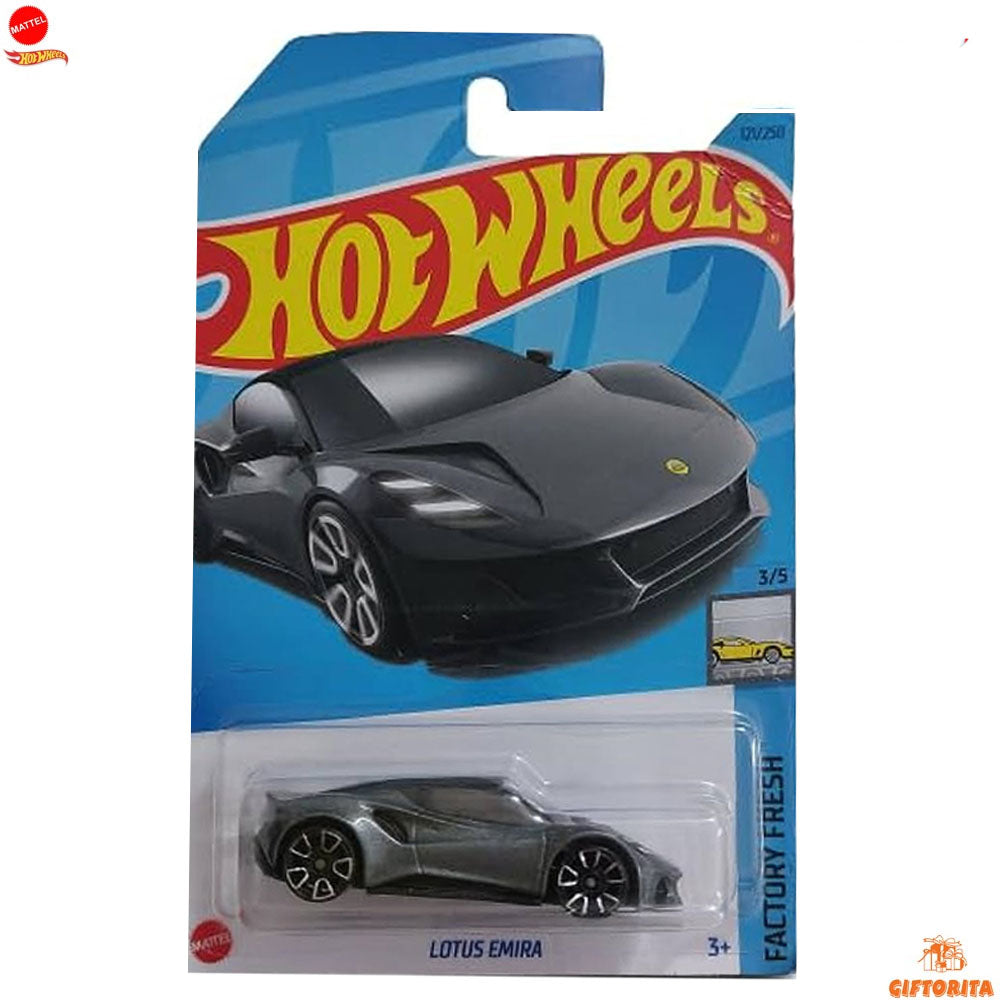 Hot Wheels Regular – Lotus Emira – 3/5 & 121/250 – Gray