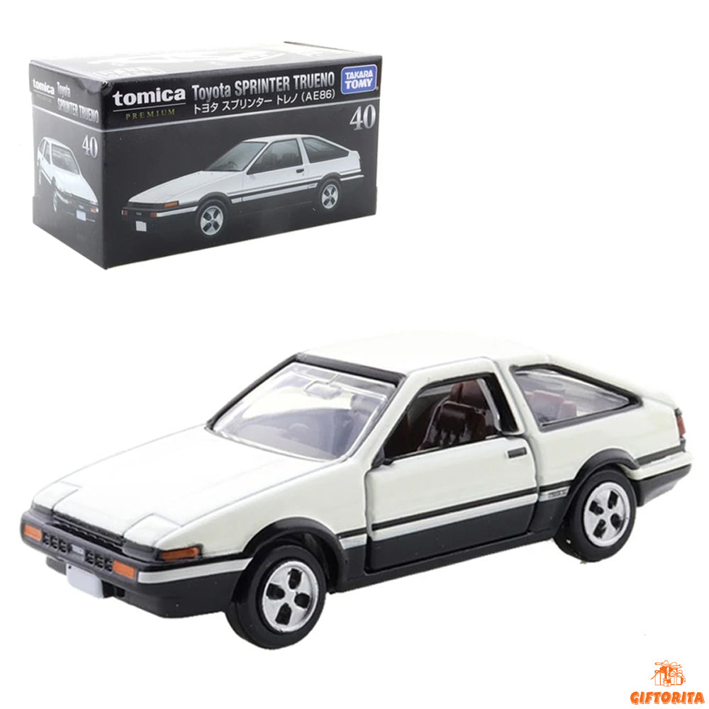 Tomica Premium 1:64 Die Cast # 40 – Toyota Sprinter Trueno (AE86)