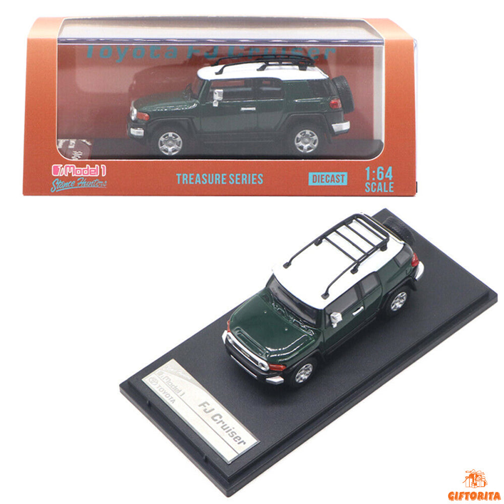 Stance Hunters 1:64 Die Cast (P00057) – Model1 Toyota Fj Cruiser Green