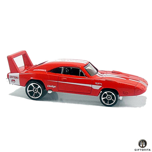 Hot Wheels Regular (LOOSE) P01211- 69 Dodge Charger Daytona – 234/250 – Red White Liner (CARD AVAILABLE)