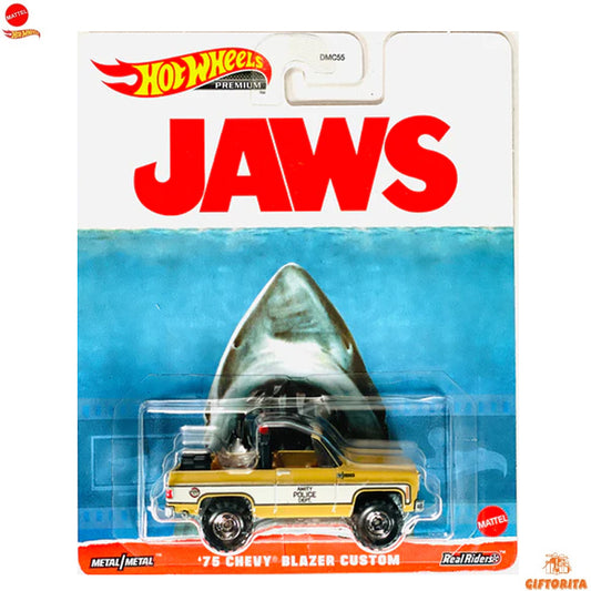 Hot Wheels Premium Single 1 – JAWS – 75 Chevy Blazer Custom