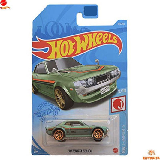 Hot Wheels Regular Toyota 1 – 70 Toyota Celica – 3/10 & 15/250 – Green