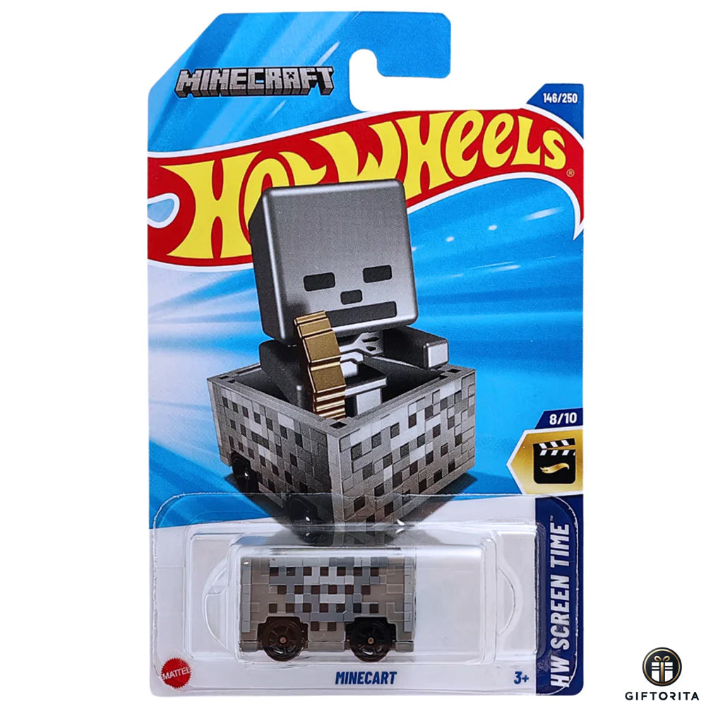 Hot Wheels Regular - Mincart - 8/10 & 148/250 - Gray