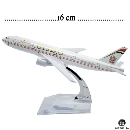 Plane (P01123) - Die Cast # B-16cm – ETIHAD